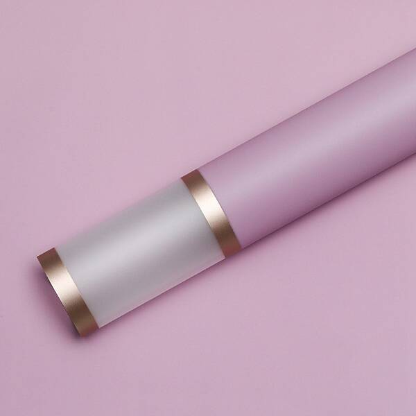 20 Sheets Gold Edge Waterproof Opp Plastic Gift Wrapping Paper