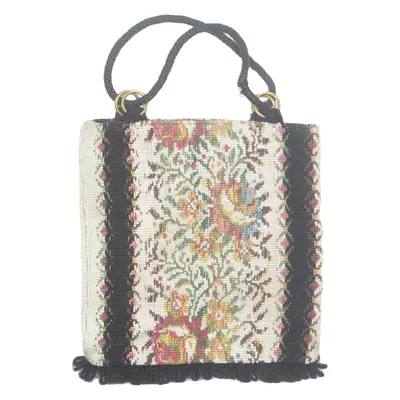 Womens Tote Bag Black Floral