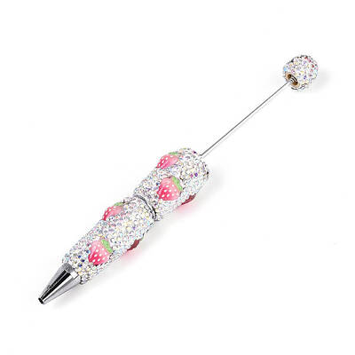 Resin & Polymer Clay Pave Rhinestone Ball-Point Pen