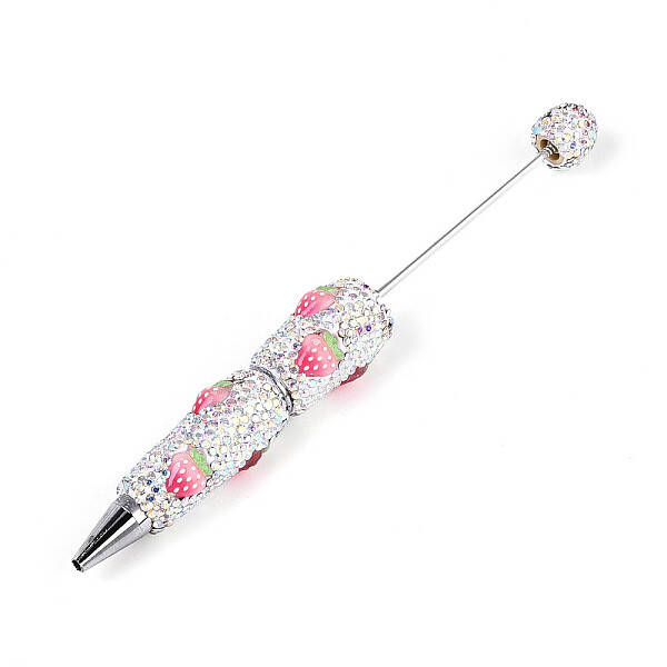 Resin & Polymer Clay Pave Rhinestone Ball-Point Pen