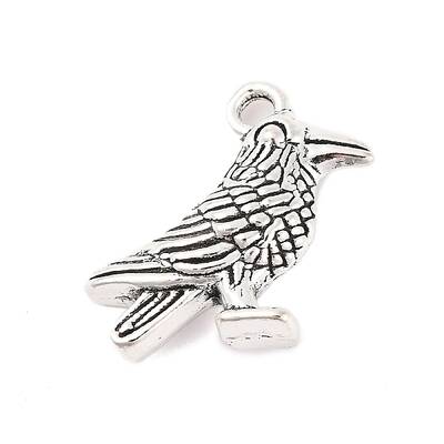 Tibetan Style Alloy Bird Pendants