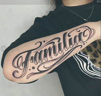 NEW year gift:fake tattoo sleeve temporary tattoos temporary tattoos long lasting waterproof