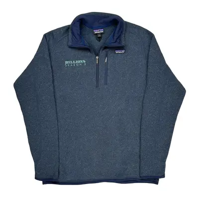 Billions Season 3 Patagonia Fleece - Large Blue Polyester