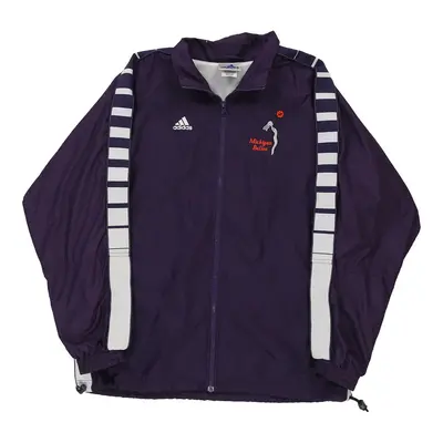 Michigan Belles Adidas Jacket - Large Purple Polyester