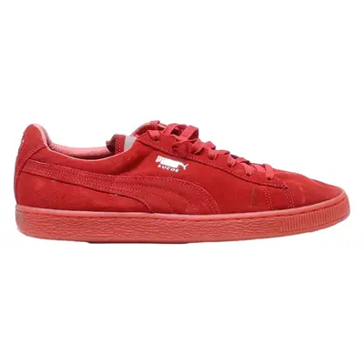 PUMA Sneaker Trainers Red Suede Mens UK 10