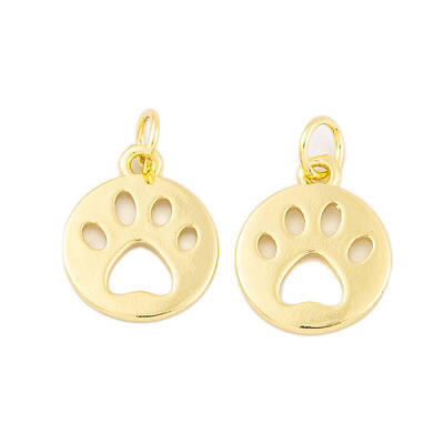 Rack Plating Brass Pendants