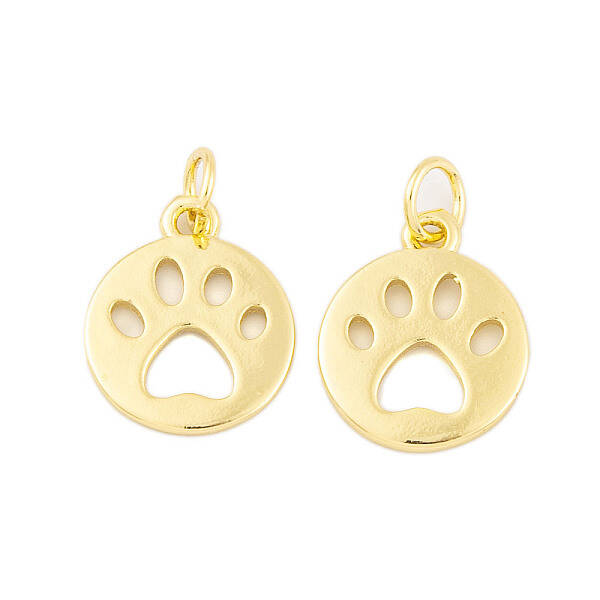 Rack Plating Brass Pendants