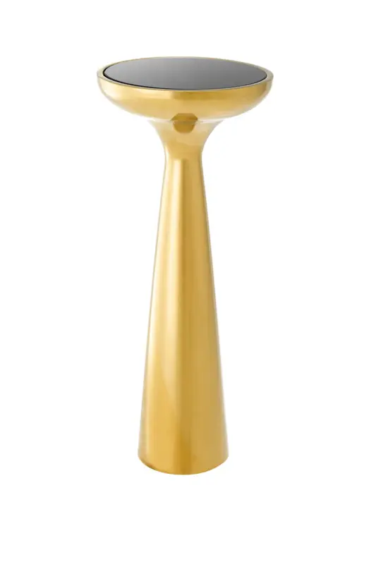 Gold Tower Side Table | Eichholtz Lindos high