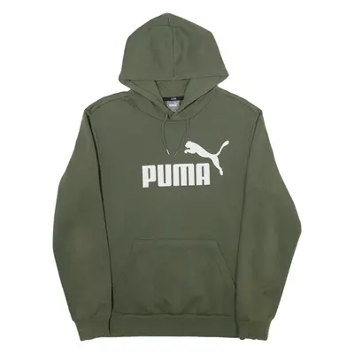 PUMA Mens Green Hoodie M