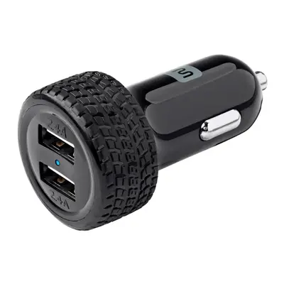 40152 Monoprice Select Plus USB Car Charger 2-Port 4.8A Output for iPhone Android and Galaxy Devices 10 PACK