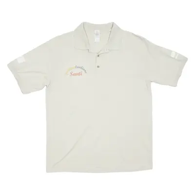 GILDAN Santi Mens Polo Shirt Beige L