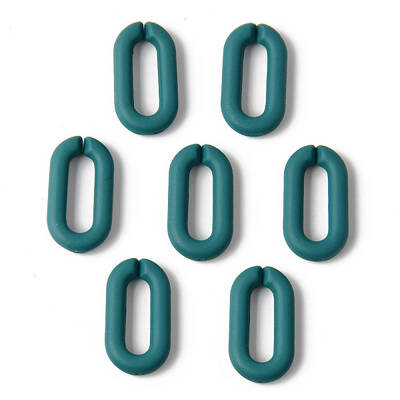 Rubberized Style Acrylic Linking Rings