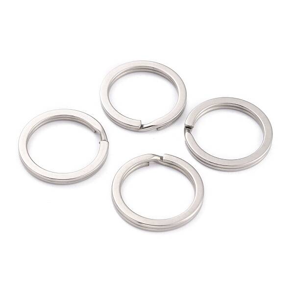 Non-Tarnish 304 Stainless Steel Split Key Rings