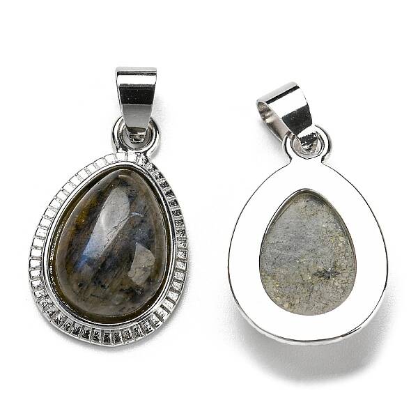 Natural Labradorite Pendants