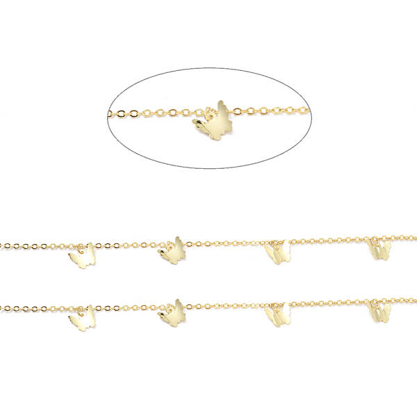 3.28 Feet Brass Curb Chains