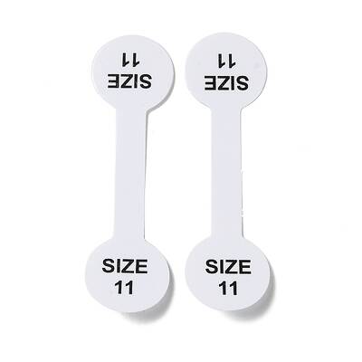 Folding Paper Ring Size Sticker