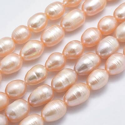 Natural Cultured Freshwater Pearl Beads Strands