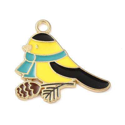 Alloy Enamel Pendants
