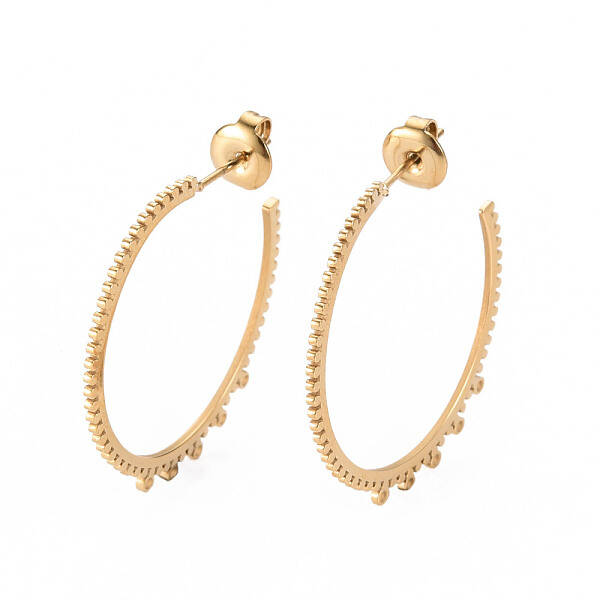 304 Stainless Steel Stud Earring Findings