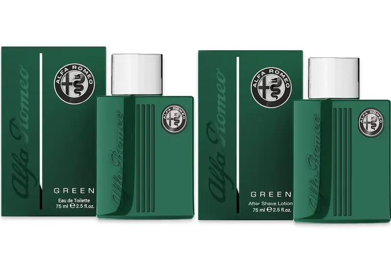 Alfa romeo green box edt 75 ml + aftershave 75 ml