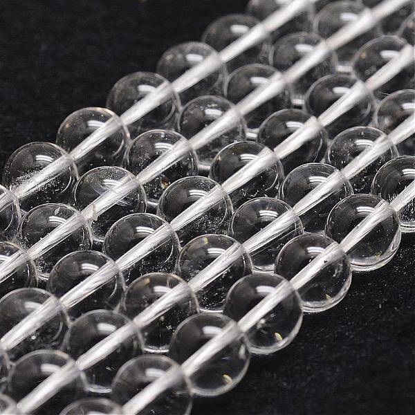 Natural Quartz Crystal Beads Strands