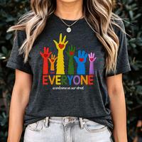 Everyone Is Welcome On Our Street Shirt, Pride Month Sublimation for T-shirts, Gift for Men and Woman