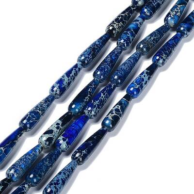 Dyed Natural Imperial Jasper Beads Strands
