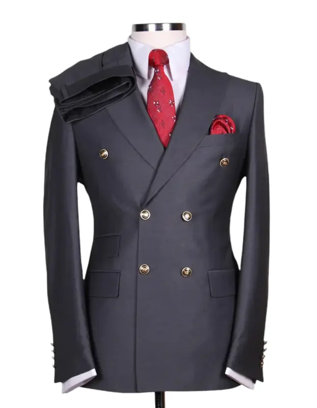 Mens Double breasted Suit - 