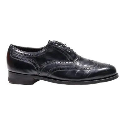 THE FLORSHEIM SHOE Brogue Shoes Black Leather Mens UK 10.5