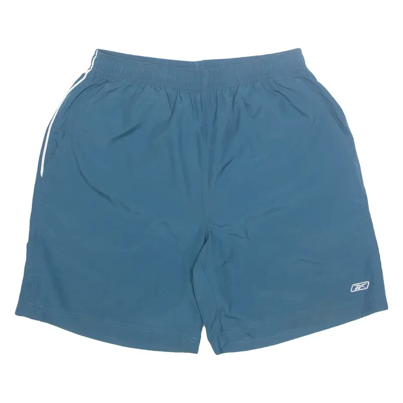 REEBOK Mesh Lined Mens Swimming Shorts Blue M W29