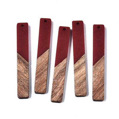 Resin & Walnut Wood Big Pendants