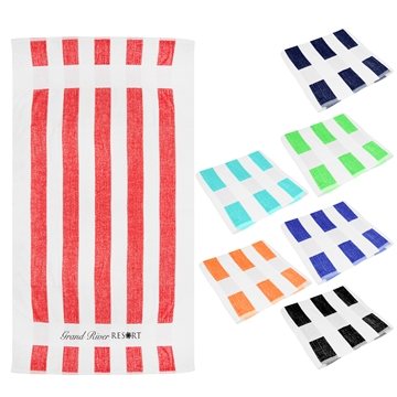 36 Customized Seaside Beach Towel - Cotton & Quick-Dry