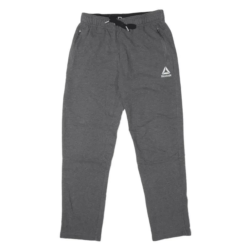 REEBOK Sweatpants Grey Straight Mens S W28 L27