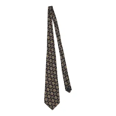 Rotino Tie - No Size Navy Silk