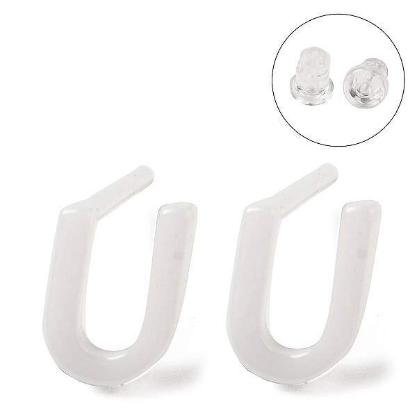 Hypoallergenic Bioceramics Zirconia Ceramic Stud Earrings