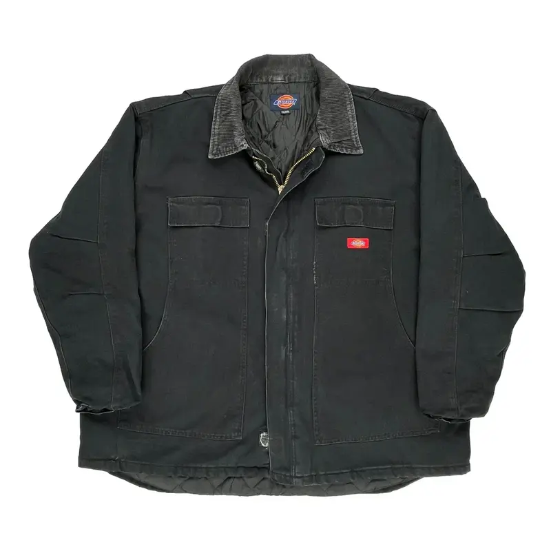 Workwear Dickies Jacket - 2XL Black Polyester | Size: xx-large