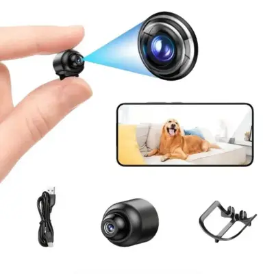 Wireless Security Cameras, WiFi Security Monitoring Camera, USB Plug-in Continuous Power Supply Security Camera for Outdoor &...
