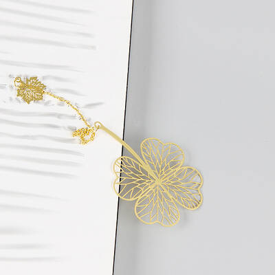 Brass Clover Bookmarks