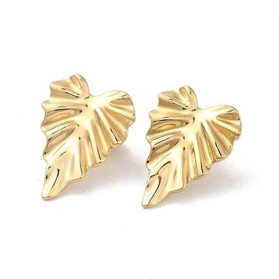Ion Plating(IP) 304 Stainless Steel Stud Earrings