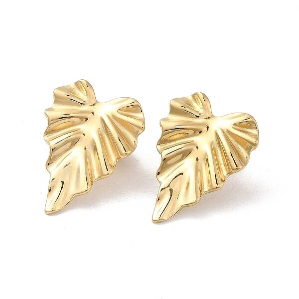 Ion Plating(IP) 304 Stainless Steel Stud Earrings
