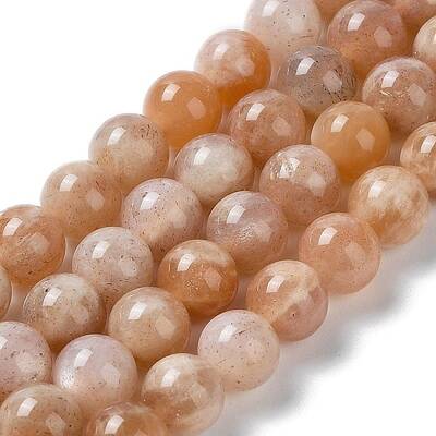 Natural Sunstone Beads Strands