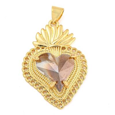 Rack Plating Brass Pendants