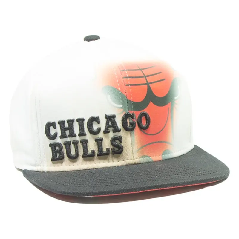 ADIDAS Chicago Bulls Mens Snapback Cap White Wool ONE SIZE