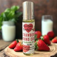 Scented Body Oil Roll-On, 3 Fragrances & Variety Pack, strawberry pound cake, Cocoa Butter Cashmere, Sugared Vanilla Waffle C...