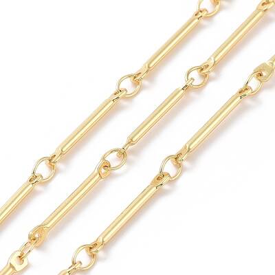 Brass Bar Link Chains