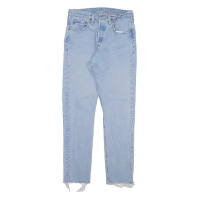 LEVI'S 501S Jeans Womens Blue Skinny Straight W27 L28