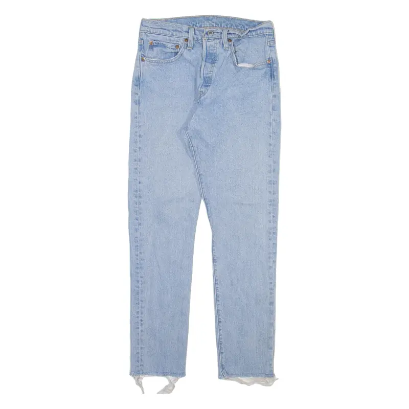 LEVI'S 501S Jeans Womens Blue Skinny Straight W27 L28