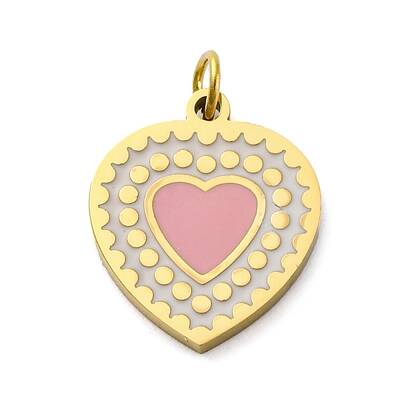 304 Stainless Steel Enamel Charms