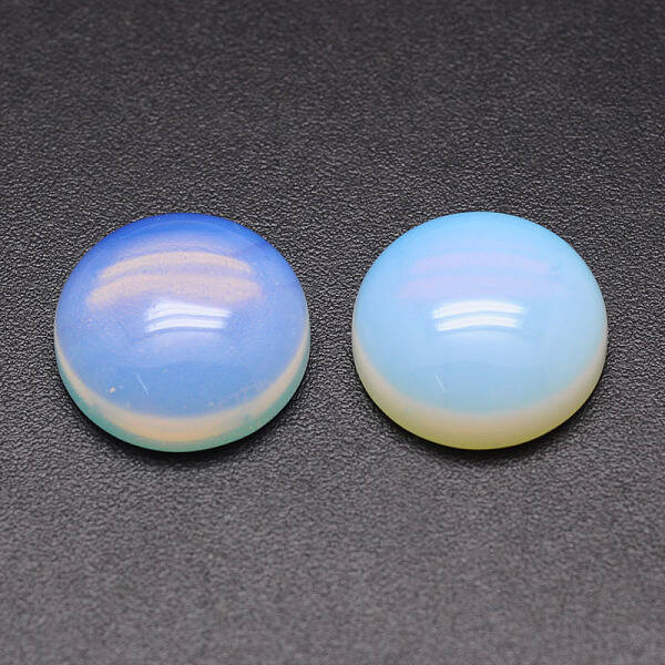 Dyed Half Round/Dome Opalite Cabochons