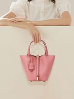 SADI Versatile and stylish, a classic casual handheld picnic basket - style bag for women 18 inches